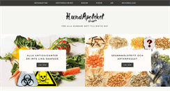 Desktop Screenshot of hundapoteket.se